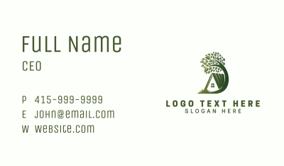 House Tree Realty Business Card Image Preview