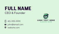 Shamrock Irish Leprechaun Business Card Preview