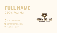 Diamond Grizzly Bear  Business Card Image Preview