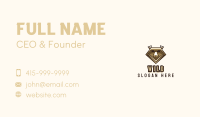 Diamond Grizzly Bear  Business Card Image Preview