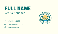 Flamingo Tropical Resort Business Card Preview