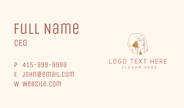 Stylish Fashion Jewelry Business Card Design Image Preview