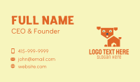 Cute Dog House  Business Card Image Preview