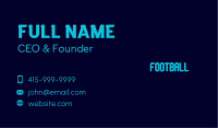 Pixel Gaming Wordmark Business Card Image Preview