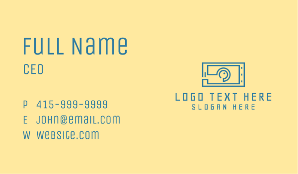 Tech Mobile Photography  Business Card Design Image Preview