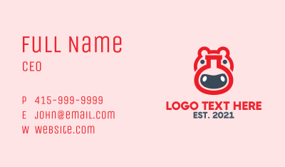 Red Hippo Lab Business Card Image Preview