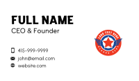 American Patriot Campaign Business Card Image Preview