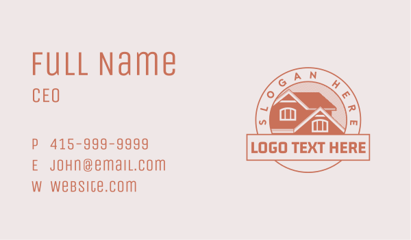 Residence Apartment Emblem Business Card Design Image Preview