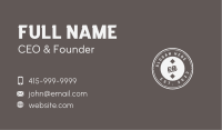 Gray Apparel Store Business Card Image Preview