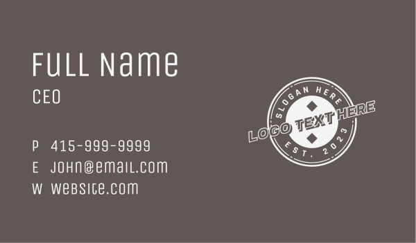 Gray Apparel Store Business Card Design Image Preview