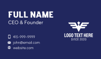 American Military Badge Business Card Preview