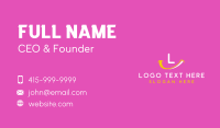 Swoosh Smile Studio Business Card Design