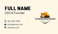 Industrial Builder Excavator Business Card Image Preview