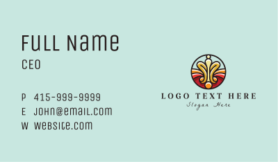 Abstract Luxury Emblem  Business Card Image Preview