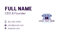 Shop Retail Store Business Card Preview