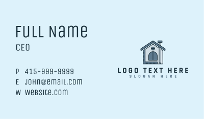 Builder Construction Tools Business Card Image Preview
