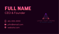 Luxury Architecture Pyramid Business Card Image Preview