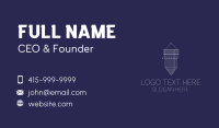 Delicate Wall Hanging Business Card Image Preview