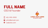 Spicy Hot Chicken Wings Business Card Image Preview