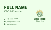 Flower Organic Drink Business Card Image Preview