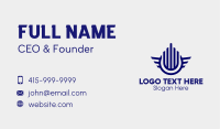 Wing Skyline Business Card Image Preview