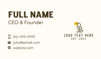 Bird Sunset Park Business Card Image Preview