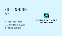 Blue Optical Eye Business Card Image Preview