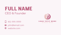 Organic Beauty Skincare Business Card Image Preview