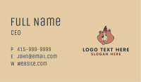 Party Bear Mascot Business Card Image Preview