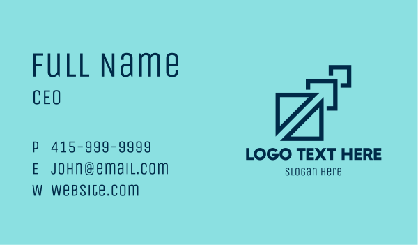 Creative Tech Business Business Card Design Image Preview