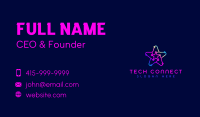 Star Tech Circuit Business Card Image Preview