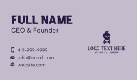Bone Skull Punk Business Card Image Preview