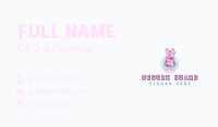 Cute Bunny Drink Business Card Image Preview