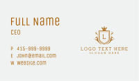 Royal Shield College Business Card Image Preview