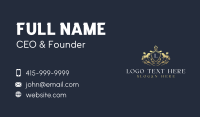 Elegant Horse Shield Business Card Preview