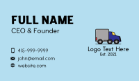Truck Delivery Service Business Card Image Preview