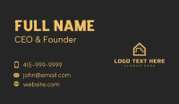 Minimal House Building Business Card Image Preview