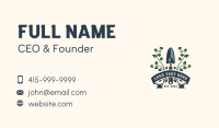 Plant Shovel Gardener Business Card Preview