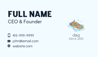 Sea Ferry Cruise Business Card Image Preview