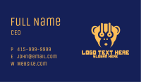 Orange Digital Monkey Business Card Image Preview