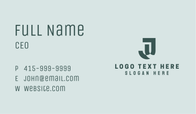 Generic Corporate Firm Business Card Image Preview