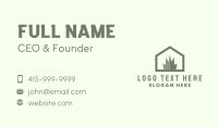 Grass Garden House Business Card Image Preview