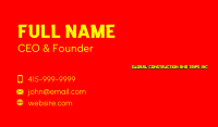 Chinese Restaurant Business Card Image Preview