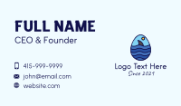 Ocean Shark Egg Business Card Image Preview