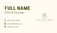 Flower Pot Gardening Business Card Preview