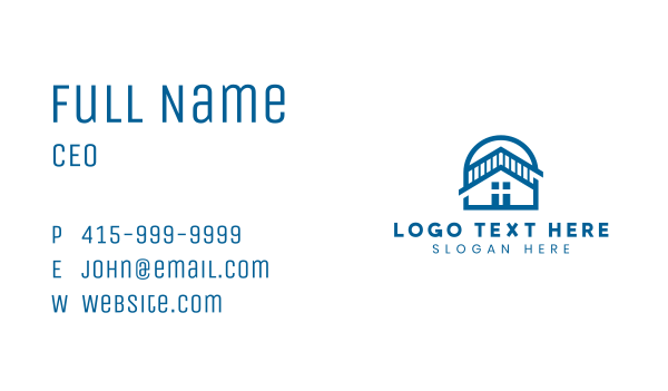 Roofing Real Estate Residential Business Card Design Image Preview