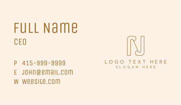 Fashion Brand Stylist  Business Card Design Image Preview