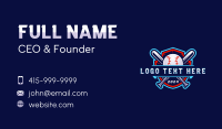 Baseball Sports Team Business Card Preview