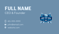 Hockey Varsity Tournament Business Card Image Preview