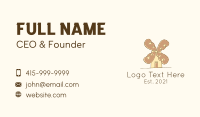 Bread Bakery Windmill Business Card Design